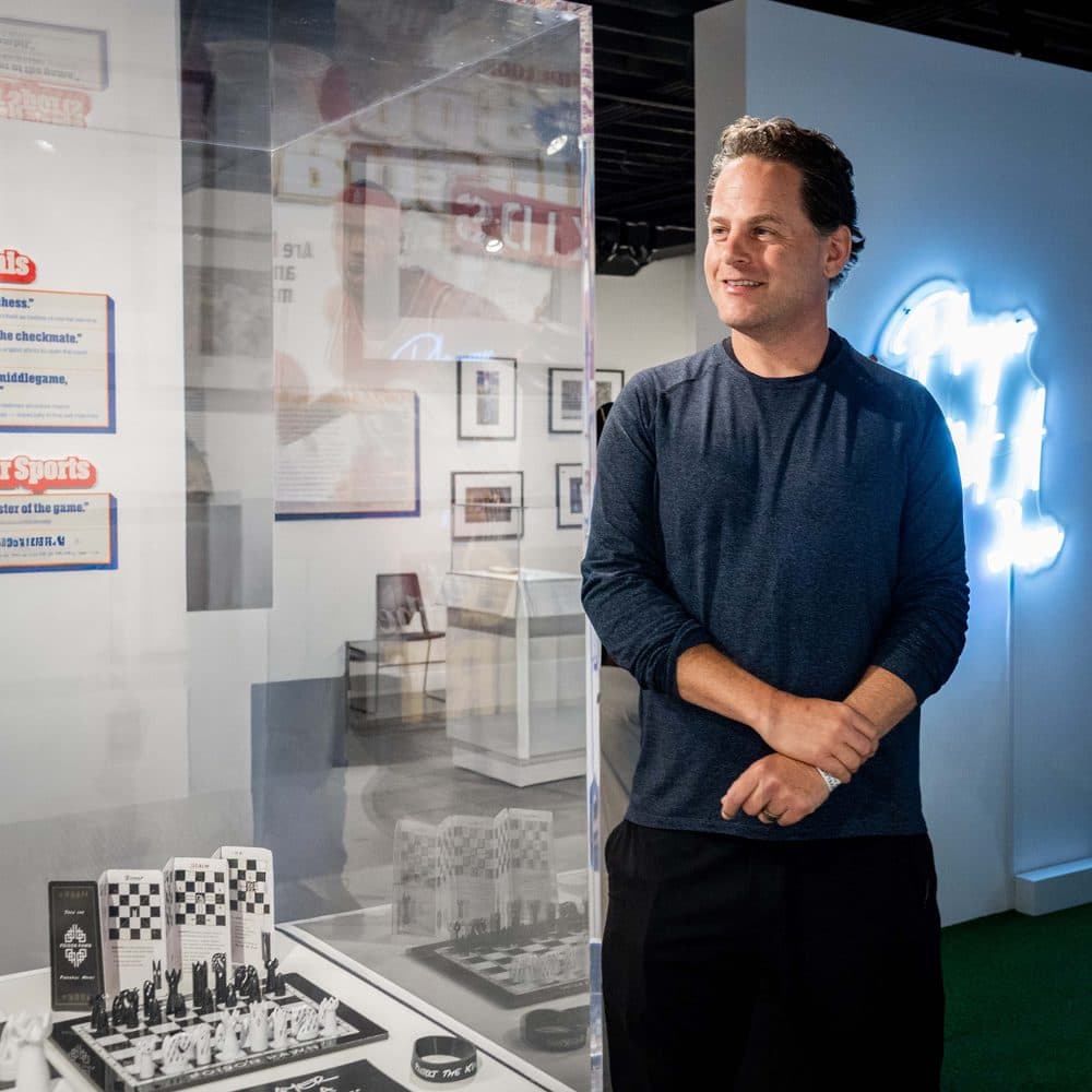 Seth Makowsky at the World Chess Hall of Fame